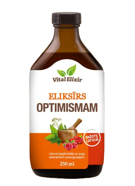 Eliksīrs Optimismam – Dabīgs Uztura Bagātinātājs  Giline
