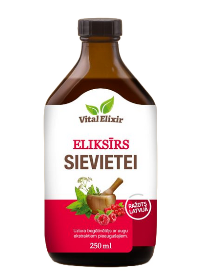 Eliksīrs Sievietei – Dabīgs Uztura Bagātinātājs Sieviešu Veselībai 